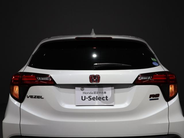 ヴェゼル ハイブリッドＲＳ・ホンダセンシング　禁煙車　運転支援機能　衝突軽減ブレーキ　ＬＥＤヘッドライト　パフォーマンスダンパー　ＥＴＣ　純正８インチナビ　バックカメラ　Ｂｌｕｅｔｏｏｔｈ接続　ドライブレコーダー　シートヒーター　サイドＳＲＳ（70枚目）