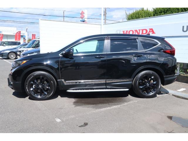 ＣＲ－Ｖハイブリッド ｅ：ＨＥＶＥＸ・ブラックエディション　認定中古車　リアカメラ付ナビ　クルーズコントロール　ドライブレコーダー　インターナビ　ハンズフリーパワーテールゲート　１８インチアルミ　パワーシート　サンルーフ　シートヒーター　ＥＴＣ　禁煙車　ＤＶＤ（5枚目）