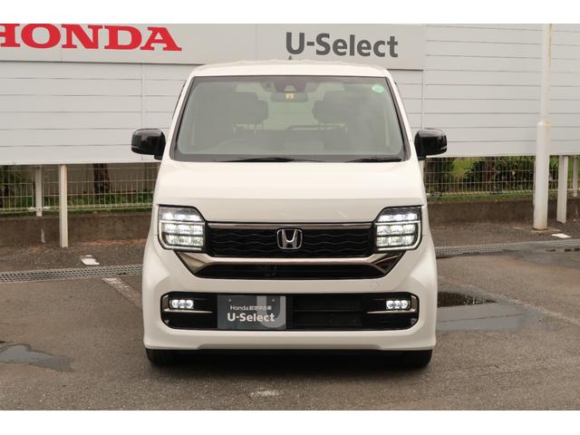 Ｎ－ＷＧＮカスタム Ｌ　認定中古車　リアカメラ付インターナビ　クルーズコントロール　パーキングセンサー　１４インチアルミ　シートヒーター　ＥＴＣ　キーレス　カーテンエアバッグ　ＬＥＤヘッド　ＶＳＡ　記録簿　Ｒカメラ　フルセグ（7枚目）