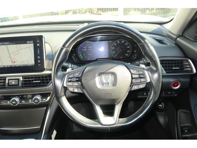 アコード EX オートエアコン 皮シート 横滑り防止装置 地デジフルセグ スマキー キーフリー ETC サンルーフ ナビ&TV パワーウィンドウ アイドリングストップ バックアイカメラ カーテンエアバッグ 禁煙(27枚目)