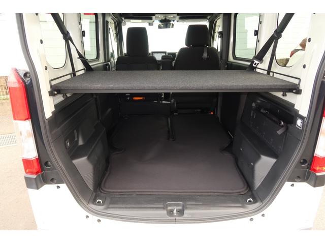 N-VAN+スタイル ファン・ターボホンダセンシング 認定中古車 リヤカメラ付インターナビ ETC 社外ドライブレコーダー パーキングセンサー ルーフキャリア マルチボード 禁煙車 禁煙使用 スマートキープッシュスタート ナビ&TV オートクルーズ PW(42枚目)