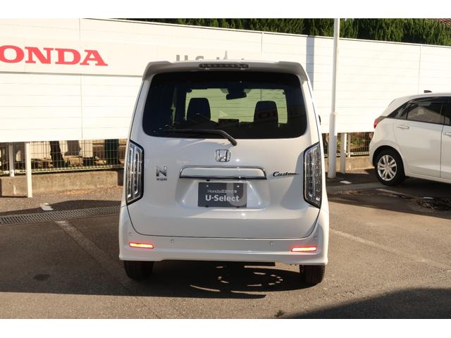 Ｎ－ＷＧＮカスタム Ｌホンダセンシング　認定中古車　リヤカメラ付インターナビ　ＥＴＣ　シートヒーター　リアパーキングセンサー　１４インチアルミ　シートヒーター　ワンオーナー　禁煙車　クリソナ　ブレーキサポート　１オーナ　ＥＣＯＮ　整備記録簿（11枚目）