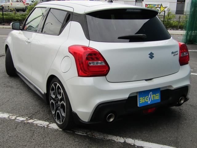 スイフトスポーツ ベースグレード 6速 マニュアル車 ターボ BLITZ車高調 ナビ フルセグTV Bluetooth対応 LEDヘッドライト プッシュスタート シートヒーター プッシュスタート(16枚目)