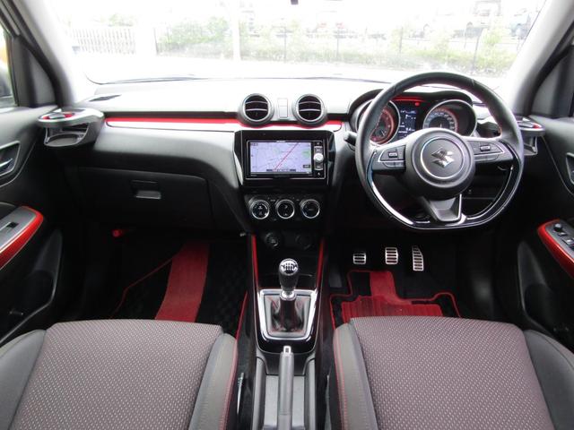 スイフトスポーツ ベースグレード 6速 マニュアル車 ターボ BLITZ車高調 ナビ フルセグTV Bluetooth対応 LEDヘッドライト プッシュスタート シートヒーター プッシュスタート(23枚目)