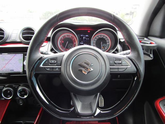 スイフトスポーツ ベースグレード 6速 マニュアル車 ターボ BLITZ車高調 ナビ フルセグTV Bluetooth対応 LEDヘッドライト プッシュスタート シートヒーター プッシュスタート(32枚目)