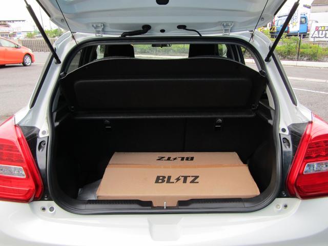 スイフトスポーツ ベースグレード 6速 マニュアル車 ターボ BLITZ車高調 ナビ フルセグTV Bluetooth対応 LEDヘッドライト プッシュスタート シートヒーター プッシュスタート(41枚目)