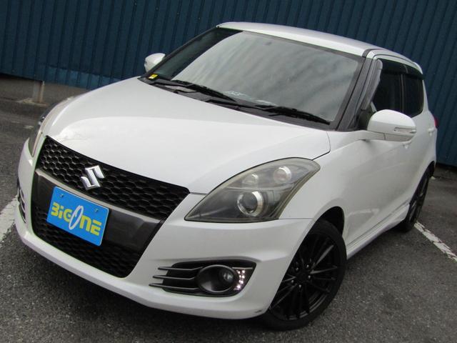 スイフトスポーツ ベースグレード 6速マニュアル車 NA1600cc HIDヘッドライト プッシュスタート 純正17インチアルミホイール モンスターシフトノブ クルコン 電格ミラー KENWOODナビ SDナビ フルセグTV視聴(8枚目)