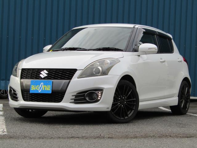 スイフトスポーツ ベースグレード 6速マニュアル車 NA1600cc HIDヘッドライト プッシュスタート 純正17インチアルミホイール モンスターシフトノブ クルコン 電格ミラー KENWOODナビ SDナビ フルセグTV視聴(9枚目)