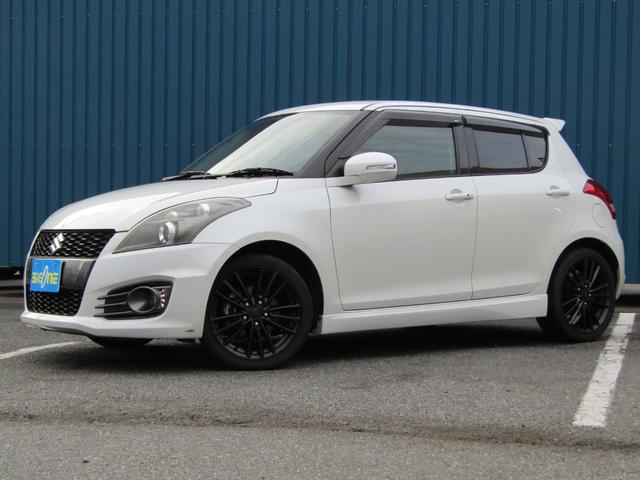 スイフトスポーツ ベースグレード 6速マニュアル車 NA1600cc HIDヘッドライト プッシュスタート 純正17インチアルミホイール モンスターシフトノブ クルコン 電格ミラー KENWOODナビ SDナビ フルセグTV視聴(13枚目)