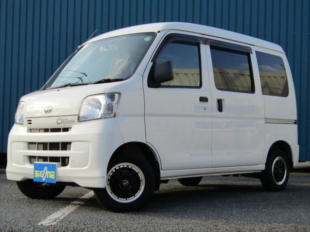 ハイゼットカーゴ DX デラックス 両側スライドドア 4AT 前後ドライブレコーダー 社外アルミ デジタルインナーミラー 4人乗り ストラーダナビ フルセグ視聴 Bluetooth接続 バックカメラ(9枚目)