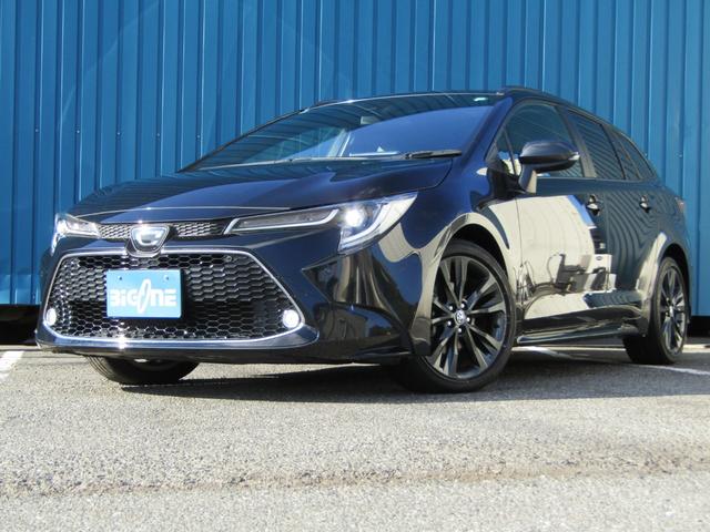 カローラツーリング ダブルバイビー　６速　ターボ　マニュアル車　ディスプレイオーディオ　バックカメラ　レーダークルーズ　トヨタセーフティセンス　衝突軽減システム　電子パーキング　スマートキー　　ハーフレザーシート　ＬＥＤヘッドライト（8枚目）