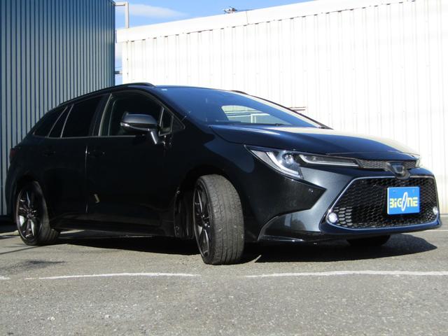 カローラツーリング ダブルバイビー　６速　ターボ　マニュアル車　ディスプレイオーディオ　バックカメラ　レーダークルーズ　トヨタセーフティセンス　衝突軽減システム　電子パーキング　スマートキー　　ハーフレザーシート　ＬＥＤヘッドライト（18枚目）