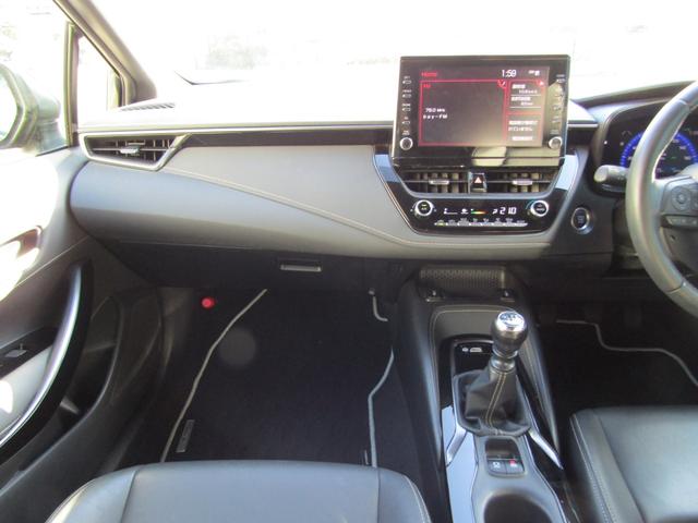 カローラツーリング ダブルバイビー　６速　ターボ　マニュアル車　ディスプレイオーディオ　バックカメラ　レーダークルーズ　トヨタセーフティセンス　衝突軽減システム　電子パーキング　スマートキー　　ハーフレザーシート　ＬＥＤヘッドライト（23枚目）