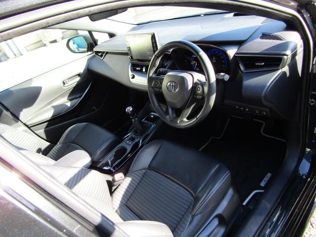 カローラツーリング ダブルバイビー　６速　ターボ　マニュアル車　ディスプレイオーディオ　バックカメラ　レーダークルーズ　トヨタセーフティセンス　衝突軽減システム　電子パーキング　スマートキー　　ハーフレザーシート　ＬＥＤヘッドライト（25枚目）