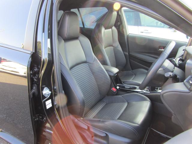 カローラツーリング ダブルバイビー　６速　ターボ　マニュアル車　ディスプレイオーディオ　バックカメラ　レーダークルーズ　トヨタセーフティセンス　衝突軽減システム　電子パーキング　スマートキー　　ハーフレザーシート　ＬＥＤヘッドライト（26枚目）