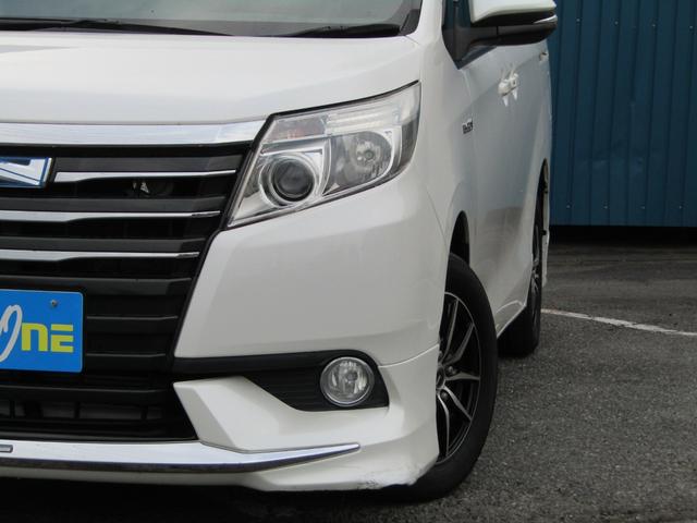 ノア ハイブリッドＧ　ユーザー買取車　パワスラ　フリップダウンモニター　Ｂｌｕｅｔｏｏｔｈ対応　純正ナビ　ＣＤ・ＤＶＤ　フルセグ視聴　モデリスタエアロ　シートヒーター　ビルトインＥＴＣ　社外ＡＷ　プッシュスタート　スマキー（10枚目）