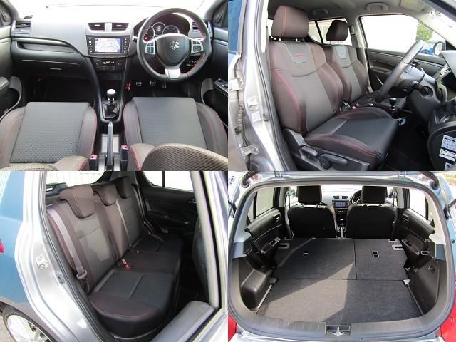 スイフトスポーツ ベースグレード ZC32最終型 6速 マニュアル車 エンケイ純正アルミホイール HIDヘッドライト ストラーダLS710一体型純正ナビ Bluetoothオーディオもちろん対応 ETC ドライブレコーダー(7枚目)