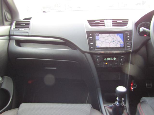 スイフトスポーツ ベースグレード ZC32最終型 6速 マニュアル車 エンケイ純正アルミホイール HIDヘッドライト ストラーダLS710一体型純正ナビ Bluetoothオーディオもちろん対応 ETC ドライブレコーダー(25枚目)