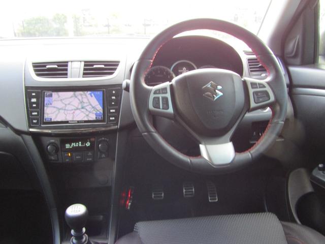 スイフトスポーツ ベースグレード ZC32最終型 6速 マニュアル車 エンケイ純正アルミホイール HIDヘッドライト ストラーダLS710一体型純正ナビ Bluetoothオーディオもちろん対応 ETC ドライブレコーダー(26枚目)