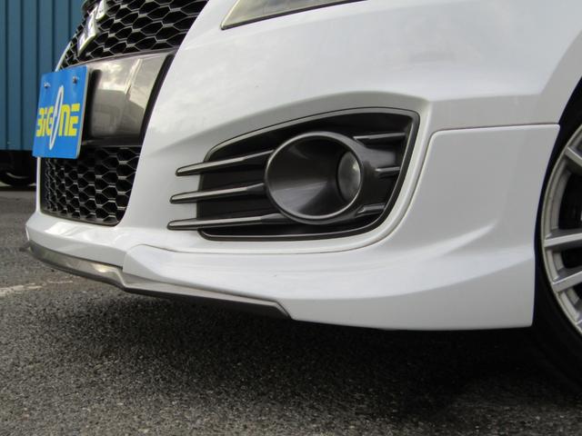 スイフトスポーツ ベースグレード 6速 マニュアル GReddyマフラー 社外エアロ モンスターアルミペダル バックカメラ ストラーダナビ Bluetooth対応 ビルトインETC HIDヘッドライト オートライト フルセグ視聴(13枚目)