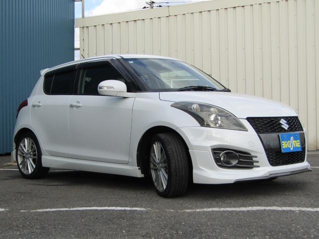 スイフトスポーツ ベースグレード 6速 マニュアル GReddyマフラー 社外エアロ モンスターアルミペダル バックカメラ ストラーダナビ Bluetooth対応 ビルトインETC HIDヘッドライト オートライト フルセグ視聴(20枚目)