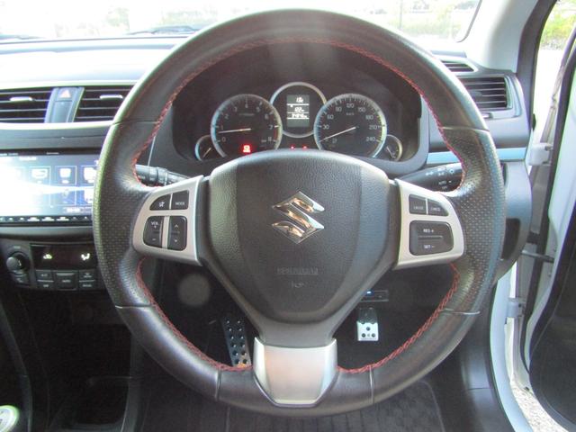 スイフトスポーツ ベースグレード 6速 マニュアル GReddyマフラー 社外エアロ モンスターアルミペダル バックカメラ ストラーダナビ Bluetooth対応 ビルトインETC HIDヘッドライト オートライト フルセグ視聴(44枚目)