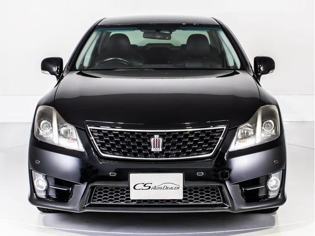 クラウン ２．５アスリート　アニバーサリーエディション　後期型（特別仕様車）（専用黒本革シート）（ブラックインナーヘッドライト）専用インテリア＆エクステリア　エアシート　シートヒーター　Ｂｌｕｅｔｏｏｔｈ対応　レギュラーガソリン仕様　クリアランスソナー（9枚目）
