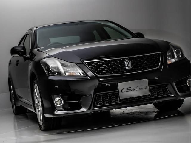 クラウン ２．５アスリート　アニバーサリーエディション　後期型（特別仕様車）（専用黒本革シート）（ブラックインナーヘッドライト）専用インテリア＆エクステリア　エアシート　シートヒーター　Ｂｌｕｅｔｏｏｔｈ対応　レギュラーガソリン仕様　クリアランスソナー（21枚目）