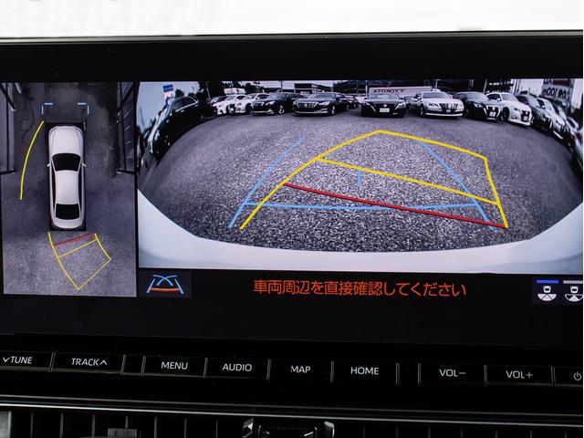 クラウンハイブリッド ＲＳアドバンス　後期型（サンルーフ）（ＴＲＤエアロ）（パノラミックビューモニター）（黒本革シート）セーフティセンス　衝突軽減ブレーキ　踏み間違い防止機能　車線逸脱抑制ＬＴＡ　レーダークルーズ　デジタルインナーミラー（7枚目）