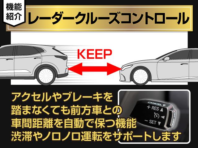 クラウンハイブリッド ＲＳアドバンス　後期型（サンルーフ）（ＴＲＤエアロ）（パノラミックビューモニター）（黒本革シート）セーフティセンス　衝突軽減ブレーキ　踏み間違い防止機能　車線逸脱抑制ＬＴＡ　レーダークルーズ　デジタルインナーミラー（53枚目）