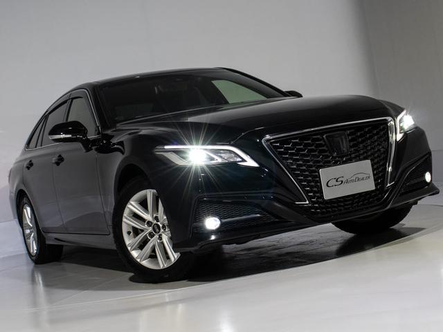 クラウンハイブリッド Ｓ　Ｃパッケージ　Ｆｏｕｒ　（４ＷＤ）（黒本革シート）（トヨタセーフティセンス）衝突軽減ブレーキ　踏み間違い防止機能　レーダークルーズ　ＢＳＭ　オートマチックハイビーム　エアシート　シートヒーター　点検記録簿１３枚　ＳＤマルチ（17枚目）