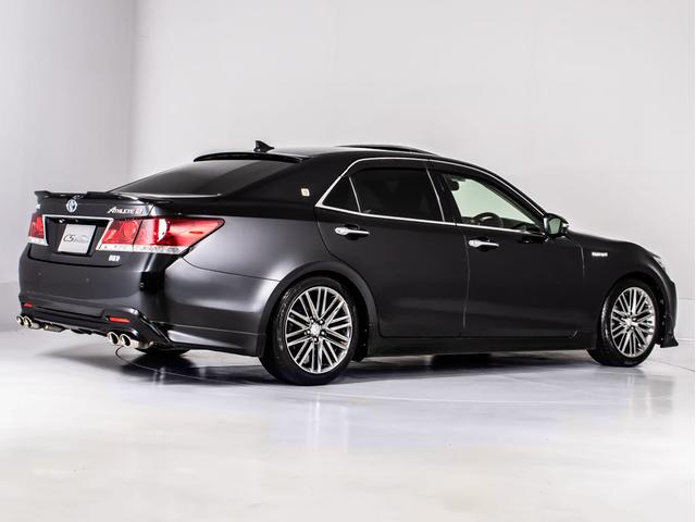 クラウンハイブリッド アスリートＧ　（サンルーフ）（禁煙車）（黒本革シート）（オプション１８インチアルミ）（フルエアロ）（ＴＲＤスポイラー）（衝突軽減ブレーキ）（踏み間違い防止機能）レーダークルーズ　アダプティブハイビーム　ＨＤＤマルチ（16枚目）