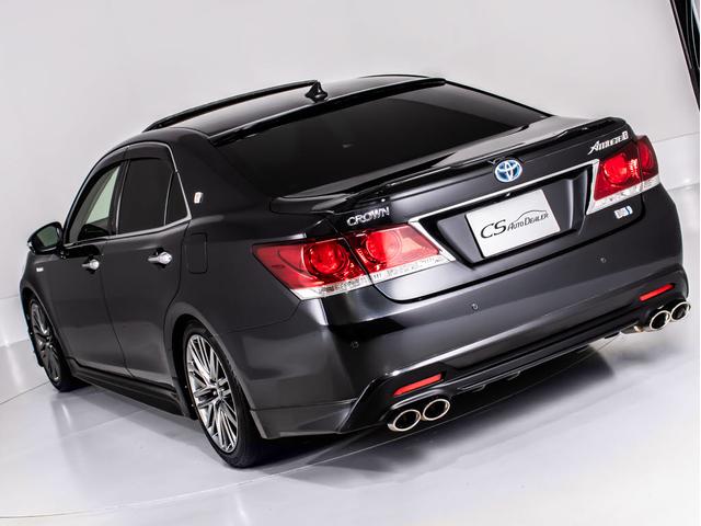 クラウンハイブリッド アスリートＧ　（サンルーフ）（禁煙車）（黒本革シート）（オプション１８インチアルミ）（フルエアロ）（ＴＲＤスポイラー）（衝突軽減ブレーキ）（踏み間違い防止機能）レーダークルーズ　アダプティブハイビーム　ＨＤＤマルチ（18枚目）