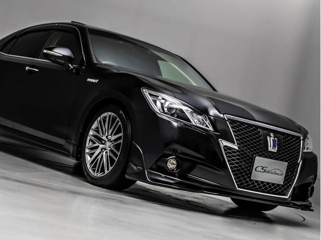 クラウンハイブリッド アスリートＧ　（サンルーフ）（禁煙車）（黒本革シート）（オプション１８インチアルミ）（フルエアロ）（ＴＲＤスポイラー）（衝突軽減ブレーキ）（踏み間違い防止機能）レーダークルーズ　アダプティブハイビーム　ＨＤＤマルチ（25枚目）