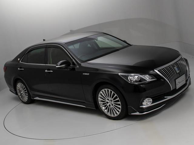 クラウンマジェスタ Ｆバージョン　（禁煙車）（プレミアムサウンド）（黒本革シート）（オプション１８インチアルミ）（フルエアロ）衝突軽減ブレーキ　踏み間違い防止機能　レーダークルーズ　ＢＳＭ　アダプティブハイビーム　　Ｂｌｕｅｔｏｏｔｈ（30枚目）