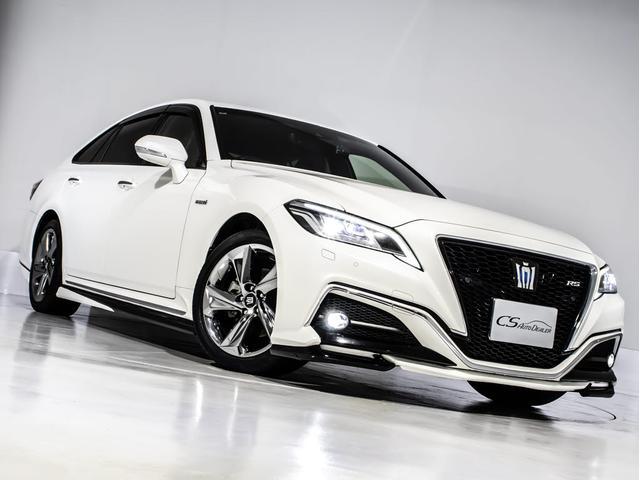 クラウンハイブリッド ＲＳアドバンス　（禁煙車）（黒本革シート）（トヨタセーフティＰＫＧ）フルエアロ（衝突軽減ブレーキ）（踏み間違い防止機能）（車線逸脱抑制ＬＴＡ）アダプティブハイビーム　シーケンシャルウィンカー　ヘッドアップディスプレイ（20枚目）