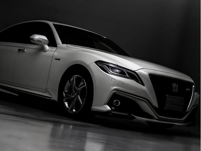 クラウンハイブリッド ＲＳアドバンス　（禁煙車）（黒本革シート）（トヨタセーフティＰＫＧ）フルエアロ（衝突軽減ブレーキ）（踏み間違い防止機能）（車線逸脱抑制ＬＴＡ）アダプティブハイビーム　シーケンシャルウィンカー　ヘッドアップディスプレイ（26枚目）