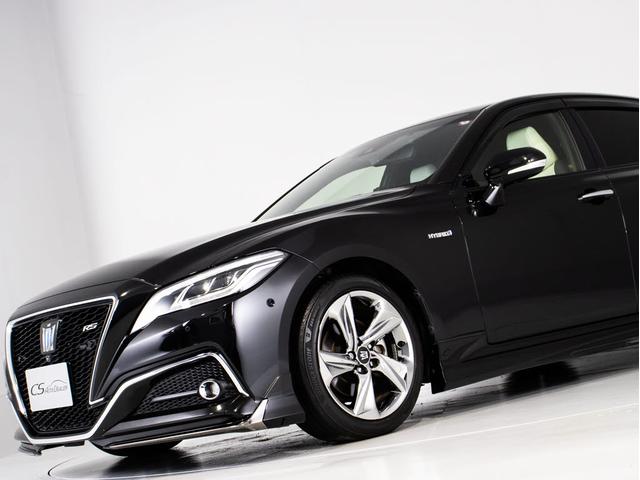 クラウンハイブリッド ＲＳアドバンス　（禁煙車）（白本革シート）（モデリスタエアロ＆マフラー）（パノラミックビューモニター）（セーフティパッケージプラス）フルエアロ　衝突軽減　踏み間違い防止　車線逸脱抑制ＬＴＡ　パーキングアシスト（21枚目）