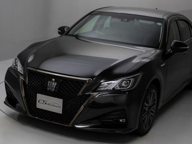 クラウンハイブリッド アスリートＳ　Ｊ－フロンティアリミテッド　後期型（禁煙車）（特別仕様車）（オプション１８インチアルミ）（トヨタセーフティセンス）衝突軽減ブレーキ　踏み間違い防止機能　車線逸脱抑制ＬＤＡ　レーダークルーズ　専用インテリア＆エクステリア（22枚目）