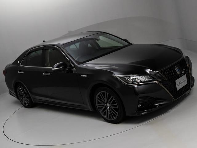 クラウンハイブリッド アスリートＳ　Ｊ－フロンティアリミテッド　後期型（禁煙車）（特別仕様車）（オプション１８インチアルミ）（トヨタセーフティセンス）衝突軽減ブレーキ　踏み間違い防止機能　車線逸脱抑制ＬＤＡ　レーダークルーズ　専用インテリア＆エクステリア（26枚目）
