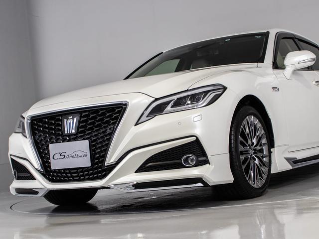クラウンハイブリッド Ｇ－エグゼクティブ　（プレミアムサウンド）（モデリスタフルエアロ）（本革シート）（トヨタセーフティパッケージ）衝突軽減ブレーキ　踏み間違い防止機能　レーダークルーズ　車線逸脱抑制ＬＴＡ　デジタルインナーミラー　ＳＤマルチ（22枚目）