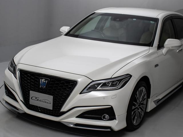 クラウンハイブリッド Ｇ－エグゼクティブ　（プレミアムサウンド）（モデリスタフルエアロ）（本革シート）（トヨタセーフティパッケージ）衝突軽減ブレーキ　踏み間違い防止機能　レーダークルーズ　車線逸脱抑制ＬＴＡ　デジタルインナーミラー　ＳＤマルチ（30枚目）