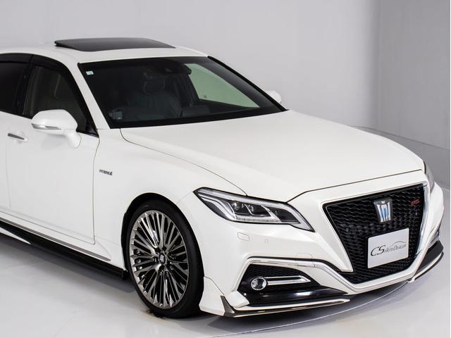 クラウンハイブリッド RSアドバンス (禁煙車)(サンルーフ)(黒本革シート)(モデリスタエアロ)(WALD20インチアルミ)シーケンシャルウィンカー トヨタセーフティPKG+ 衝突軽減 踏み間違い防止機能 車線逸脱抑制LTA BSM(6枚目)