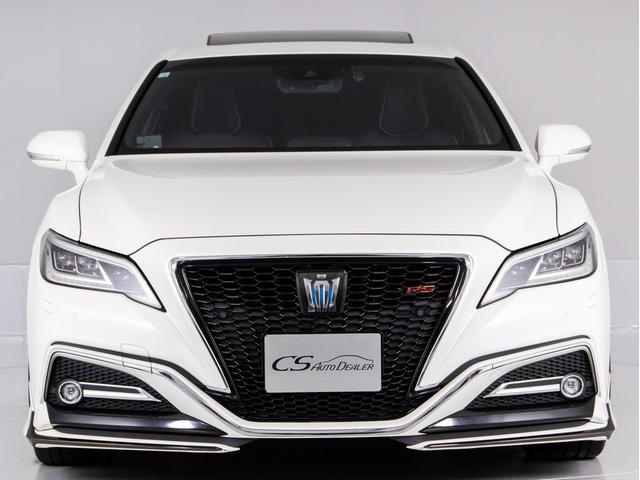 クラウンハイブリッド RSアドバンス (禁煙車)(サンルーフ)(黒本革シート)(モデリスタエアロ)(WALD20インチアルミ)シーケンシャルウィンカー トヨタセーフティPKG+ 衝突軽減 踏み間違い防止機能 車線逸脱抑制LTA BSM(15枚目)