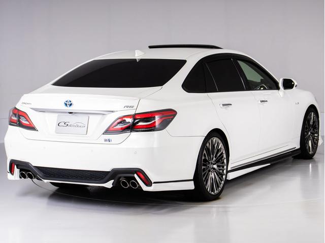 クラウンハイブリッド RSアドバンス (禁煙車)(サンルーフ)(黒本革シート)(モデリスタエアロ)(WALD20インチアルミ)シーケンシャルウィンカー トヨタセーフティPKG+ 衝突軽減 踏み間違い防止機能 車線逸脱抑制LTA BSM(19枚目)