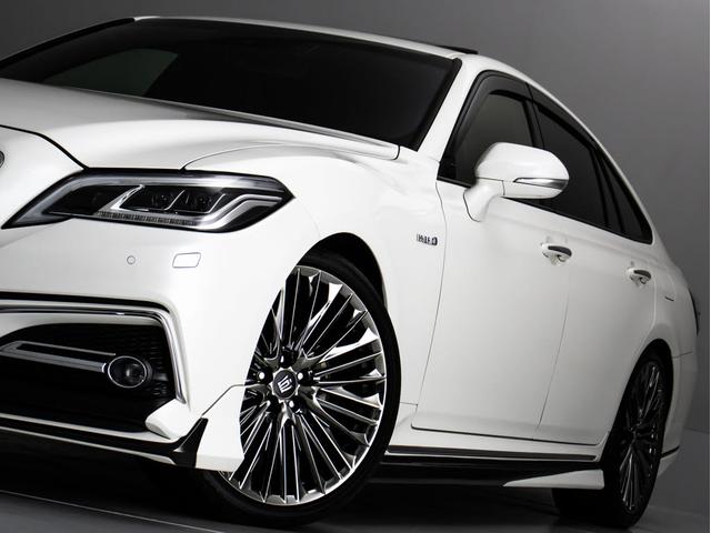 クラウンハイブリッド RSアドバンス (禁煙車)(サンルーフ)(黒本革シート)(モデリスタエアロ)(WALD20インチアルミ)シーケンシャルウィンカー トヨタセーフティPKG+ 衝突軽減 踏み間違い防止機能 車線逸脱抑制LTA BSM(25枚目)