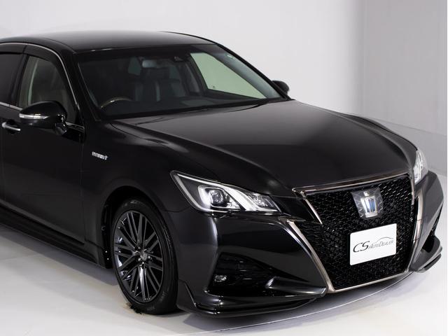 クラウンハイブリッド アスリートＳ　Ｊ－フロンティアリミテッド　後期型（特別仕様）（オプション１８インチアルミ）（新品タイヤ）（フルエアロ）（トヨタセーフティセンス）衝突軽減ブレーキ　踏み間違い防止機能　車線逸脱抑制機能ＬＤＡ　レーダークルーズ　オートハイビーム（5枚目）