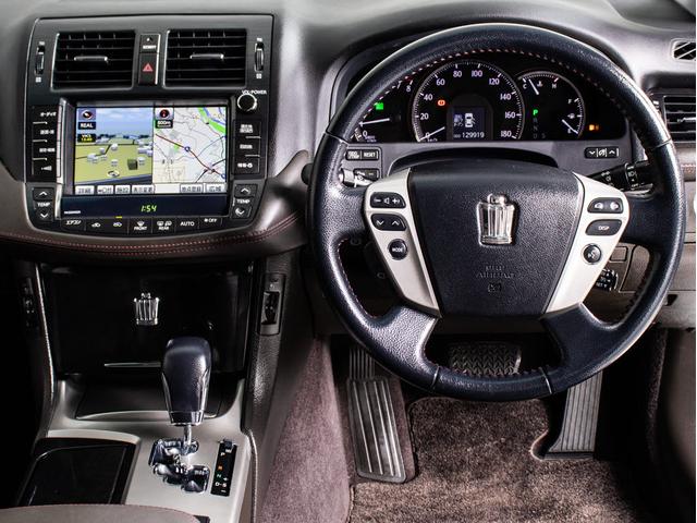 クラウン 2.5アスリート アニバーサリーエディション 後期型(禁煙車)(特別仕様車)(専用黒本革シート)(クリアランスソナー)HDDマルチナビ Bluetooth対応 レギュラーガソリン仕様 バックカメラ&サイドカメラ エアシート シートメモリー(30枚目)