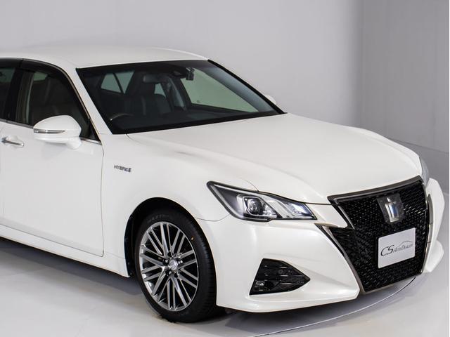 クラウンハイブリッド アスリートS J-フロンティアリミテッド 後期型(禁煙車)(特別仕様車)(オプション18インチアルミホイール)トヨタセーフティセンス 衝突軽減 踏み間違い防止機能 レーダークルーズ 車線逸脱抑制機能LDA 専用インテリア&エクステリア(5枚目)