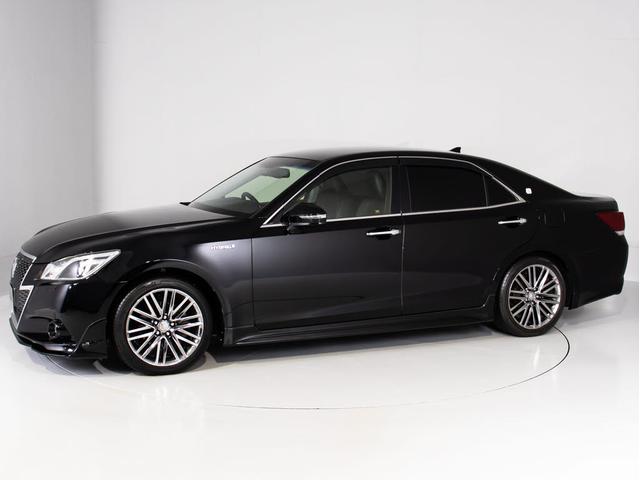 クラウンハイブリッド アスリートG (禁煙車)(黒本革シート)(オプション18インチアルミ)(フルエアロ)アダプティブハイビーム Bluetooth対応 レギュラーガソリン仕様 エアシート シートヒーター シートメモリー HDDマルチ(12枚目)